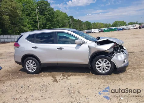 2016 Nissan Rogue S из США, поврежденный, VIN 5N1AT2MM5GC771353